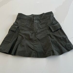 Francesca's Collections Olive Green Skirt